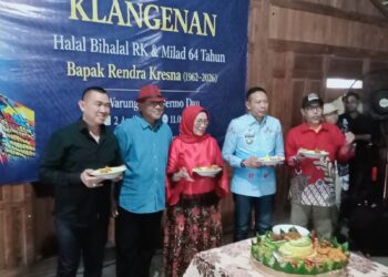 Klangenan Halalbihalal dan Ulang Tahun ke-64 Rendra Kresna, Ajang Reuni Tokoh Malang Raya Penuh Keakraban