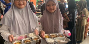 Uji Coba MBG Prasmanan di MIN 2 Kota Malang, Efektivitas Waktu Jadi Evaluasi Utama