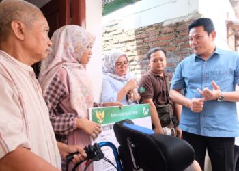 Bupati Sidoarjo Serahkan Santunan Untuk Keluarga Driver Ojol Korban Kecelakaan