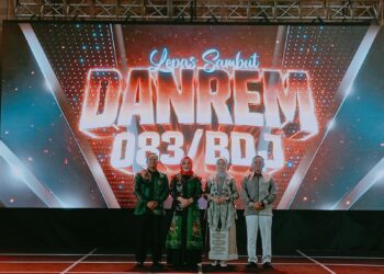 Estafet Kepemimpinan Danrem 083/BDJ: Apresiasi Brigjen Kohir, Kolonel Wahyu Siap Lanjutkan Pengabdian