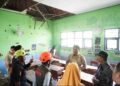 Atap Ambruk, Bupati Sidoarjo Janji Bangun Gedung Dua Lantai di SDN1 Sidokepung