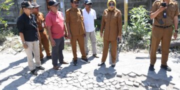 Sidak Mendadak, Wabup Sidoarjo Temukan Jalan Desa Bohar Rusak Parah