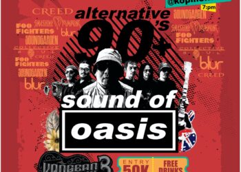 Nostalgic Music: SOUND OF OASIS + ALTERNATIVE 90’s Siap Guncang Henseme-Himalaya, 5 Mei 2026