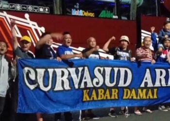 Puluhan Armada Aremania LADUB Bandung, Tekankan Silaturahmi dan Jaga Kesopanan