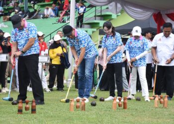 Jatim Open Woodball 2026 Perdana Digelar di Stadion Jenggolo.