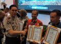 Humas Polresta Sidoarjo Raih Dua Penghargaan di Rakernis Bidhumas Polda Jatim 2026