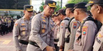 Polresta Sidoarjo Kerahkan 2900 Personel Gabungan, Siap Amankan 851 TPS Pilkades Serentak di Sidoarjo