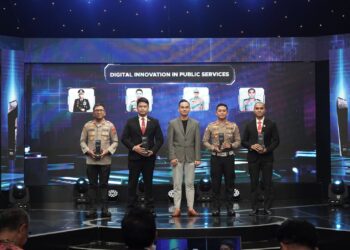 Polresta Sidoarjo Borong Empat Penghargaan Digital Innovation Awards 2026