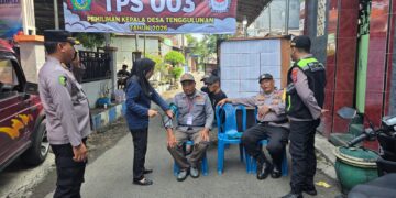 Dokkes Polresta Sidoarjo Gelar Patroli Bakti Kesehatan di TPS Pilkades Serentak 2026