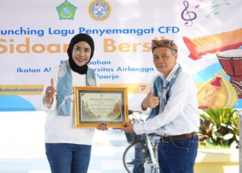 Wabup Mimik Idayana Apresiasi Peluncuran Lagu “Sidoarjo Bersih ” Dorong Budaya Bersih Berkelanjutan