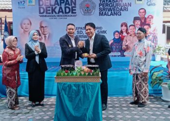 80 Tahun Mengabdi untuk Pendidikan, Yayasan Perguruan Sriwedari Malang Lepas Ratusan Siswa dan Rayakan Hari Jadi