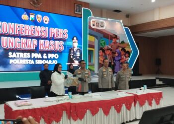 Polresta Sidoarjo Tangkap Ayah Hamili Anak Kandung