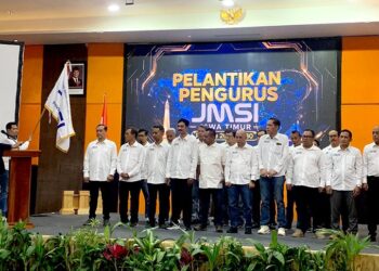 Begini Pesan Dewan Pers pada Pelantikan Pengurus JMSI Jatim