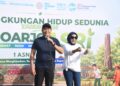 Peringatan Hari Lingkungan Hidup Sedunia 2026, Bupati dan Wabup SidoarjoTanam Pohon Pucuk Merah