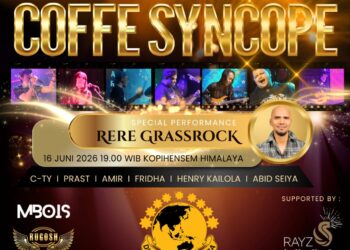 COFFEE SYNCOPE ‘Rock Reborn ‘91’ Siap Guncang Kopi Henseme Himalaya, Mboiys Band hingga Abid Seiya Tampil Gratis 16 Juni 2026