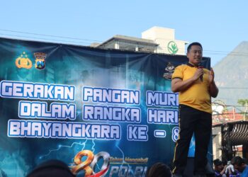 Polres Batu Hadirkan Layanan On the Spot di CFD di Hari Bhayangkara ke – 80
