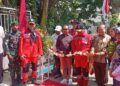 Letjen Purn A.M Putranto S. Sos. Resmikan Jembatan Gantung Curah Banteng di Temas Kota Batu