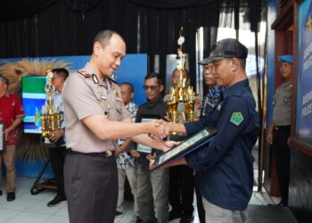 Kapolresta Malang Kota Apresiasi 48 Penghargaan Kepada  Pilar Kamtibmas, Satkamling Jatimulyo Juara Lomba 2026
