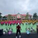 Semarak Hari Bhayangkara Ke-80 Polres Batu Gelar Olahraga Bersama Pererat Soliditas Keluarga Besar