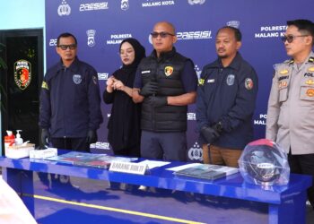 Viral diMedsos Residivis Spesialis Bobol Konter Hp Berhasil di Ringkus Polresta Malang Kota