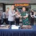 Korem 083/BDJ Geruduk Polresta Malang Kota Meriahkan Hari Bhayangkara ke-80