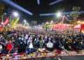 Lautan Manusia Padati Nobar Final Piala Dunia 2026 Bersama Bupati Sidoarjo