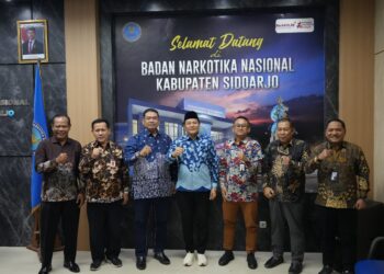 Pemkab Sidoarjo dan BNN Perkuat Benteng Antinarkoba, Wilayah Perbatasan Jadi Prioritas Pengawasan.