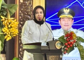 HUT PWRI Ke 64 Wabup Mimik,Ajak Purnabakti Terus Sumbangkan Gagasan Untuk Sidoarjo.