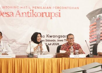 KPK Monitoring Desa Kwangsan, Sidoarjo Bidik Percontohan Desa Anti Korupsi Nasional