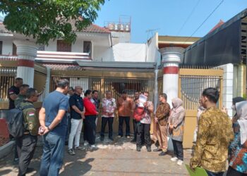 PN Malang Melaksanakan Konstatering Atas Objek Eksekusi Barang Tidak Bergerak di Jalan Pahlawan Trip Klojen