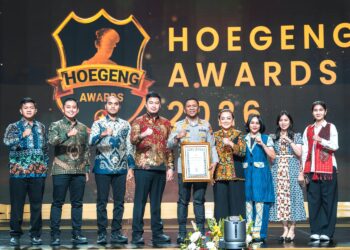 Kapolresta Sidoarjo Raih Tiga Besar di Ajang Hoegeng Awards 2026