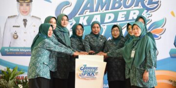 Jambore PKK Sidoarjo 2026, Sriatun Subandi Perkuat Peran Kader Kawal Stunting, Ketahanan Pangan dan Ekonomi Keluarga.