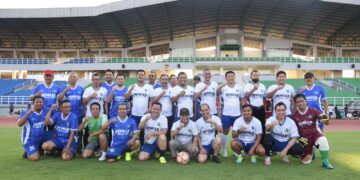 Bupati dan DPRD Sidoarjo Perkuat Sinergi di Lapangan Hijau