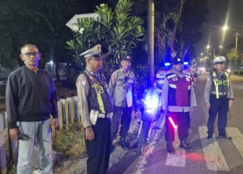 Antisipasi Balap Liar, Polsek Buduran Masifkan Patroli Malam