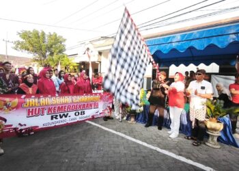 Karnaval HUT ke-81 RI di Jala Griya Meriah, Mimik Idayana Ajak Warga Rawat Semangat Gotong Royong