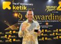 Ketua DPD Partai Golkar Kota Malang Meraih Penghargaan Tokoh Muda Politik Penggerak Demokrasi Inklusif