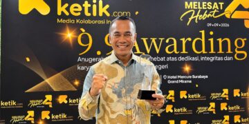 Ketua DPD Partai Golkar Kota Malang Meraih Penghargaan Tokoh Muda Politik Penggerak Demokrasi Inklusif