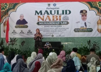 Hadiri Maulid Nabi di Wandanpuro, Wabup Lathifah: Peran PKK dalam Sosialisasi Program Pemerintah
