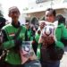 Pemkab Sidoarjo Bagikan 1.000 Paket Beras untuk Pengemudi Ojol.