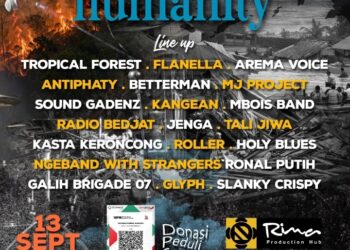 Charity Humanity Digelar di Roemah AV, Hadirkan Puluhan Musisi untuk Donasi Peduli Sesama