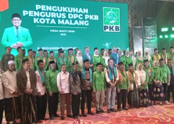 Pengurus DPC PKB Kota Malang Masa Bakti 2026-2031 Dikukuhkan, Hikmah Bafaqih Tekankan Kepercayaan Publik