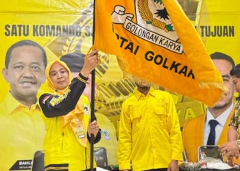 Tutik Fadila Pimpin Golkar Lowokwaru