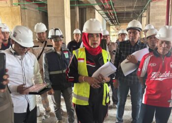Wabup Mimik Pastikan Pembangunan RSUD Sedati Sesuai Target