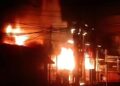 Toko Ogan Malang Kebakaran, Penjaga Malam Terjebak di Dalam Ruko dan Alami Luka Bakar