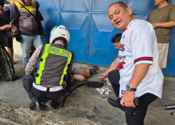 Kasat Lantas Polres Batu, AKP Matheus Jaka Iswantara Kejar Pengedar Narkoba, Pelaku Berhasil Ditangkap