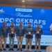 Gekrafs Kota Malang Resmi Dilantik, Mengusung tema “Kreatif Berekspresi, Tangguh Berekspansi”