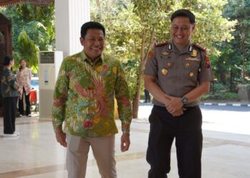 Kapolresta dan Bupati Sidoarjo Perkuat Kolaborasi, Kondusif Jadi Target