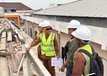Wabup Sidoarjo Sidak Proyek Rp8,6 Miliar di RSUD Notopuro, Peringatkan Kontraktor Soal Kualitas