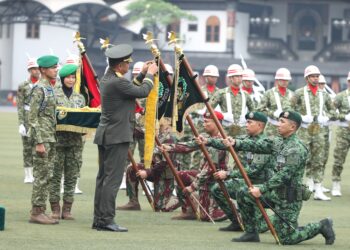 Ukir Prestasi Pengabdian; Yonif 502 Kostrad Terima Penghargaan Samkarya Nugraha