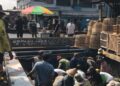 5 tahun kekeringan, Air Irigasi Sungai Klampok di Selatan Pasar Singosari Kembali Mengalir